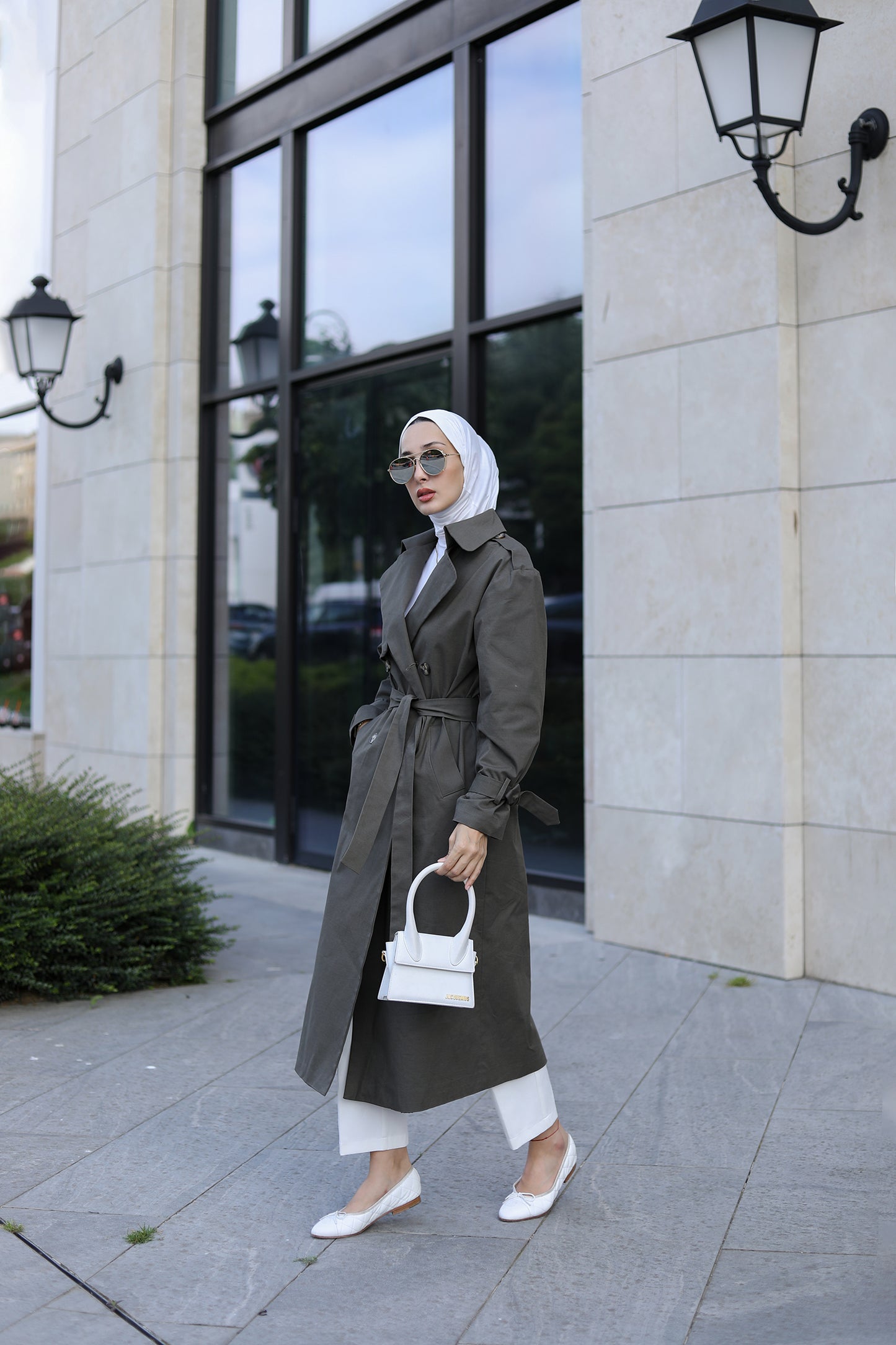 BASIC HAKİ TRENÇKOT