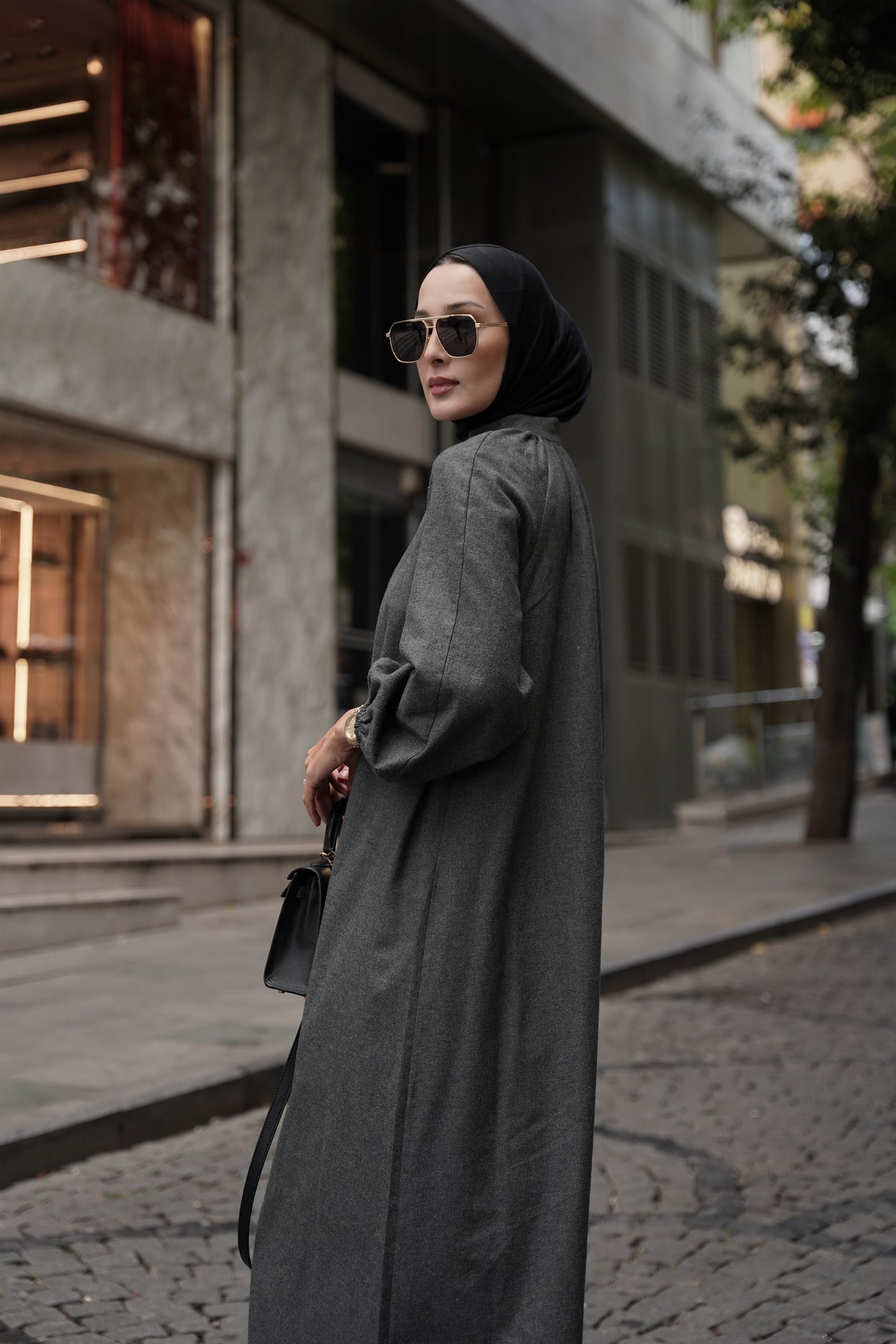 BASIC FÜME ELBİSE
